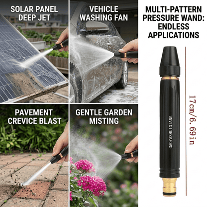 High Pressure Adjustable Garden Hose Spray Nozzle